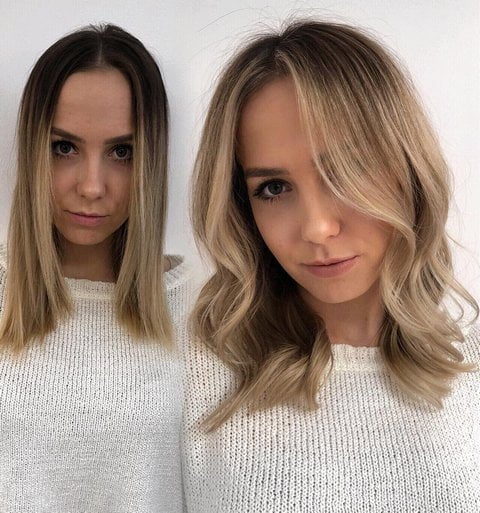 Blonde Balayage for Medium Hair