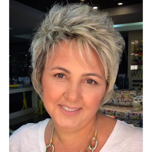 Short Spiky Pixie Over 40