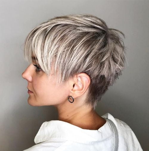 Short Spiky Choppy Pixie