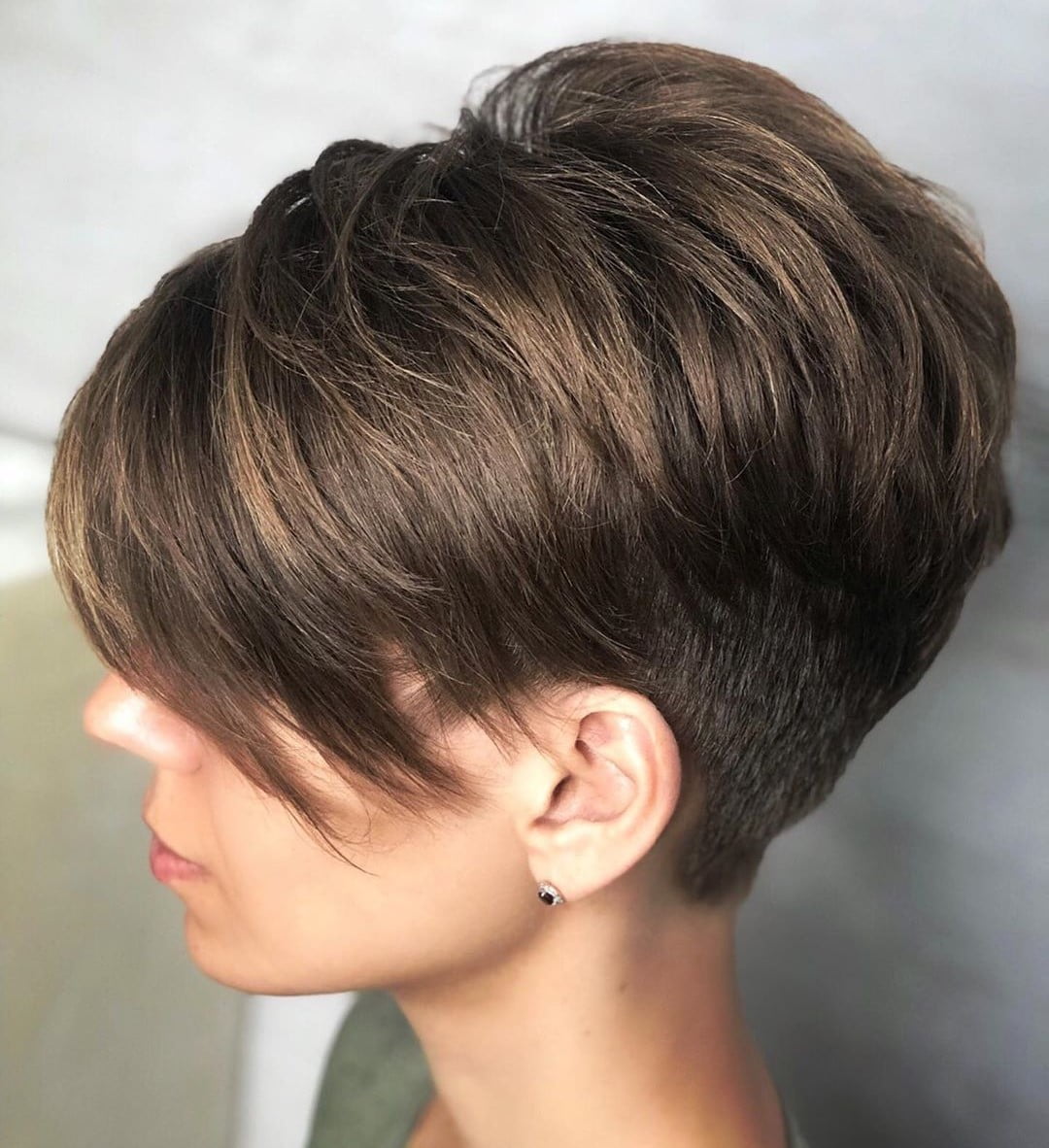 Edgy Undercut Pixie for Straight Hair