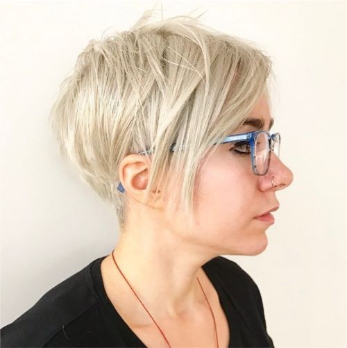 Short Layered Pixie Haircut for Fine Hair