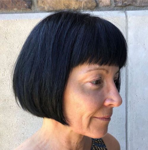 Trendy Short Blunt Bob