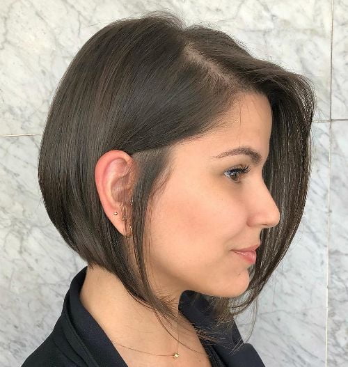 Sassy A-line Bob for Fine Hair