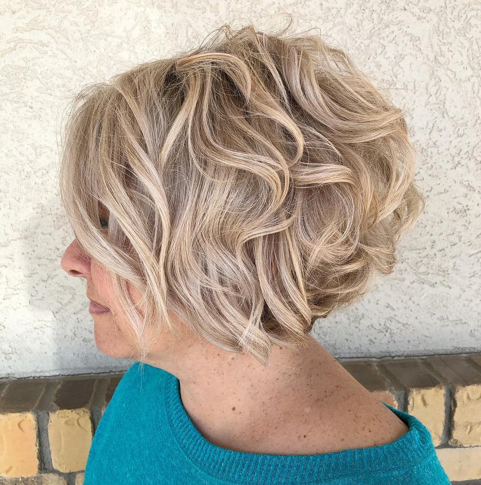 Blonde Balayage Color for Short Hair
