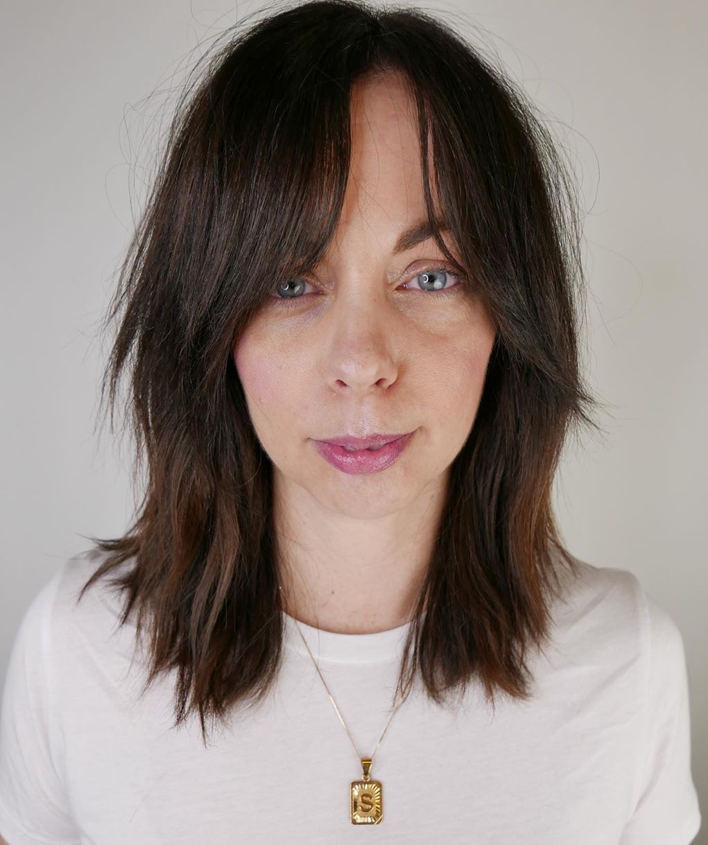 Edgy Medium Layered Haircut