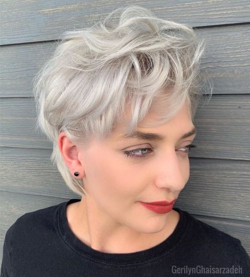 Short Wavy Pixie