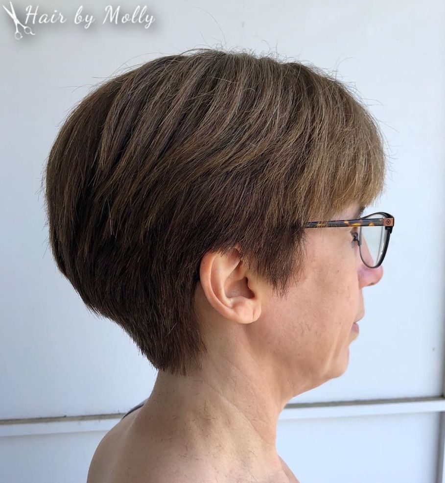 Over 50 Tapered Pixie Haircut
