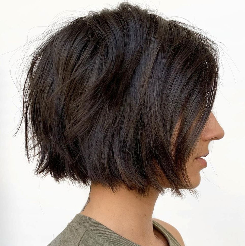 Jaw-Length Beachy Wavy Bob