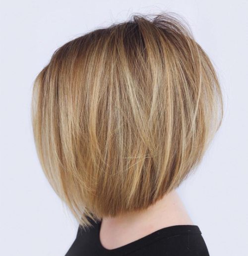 Inverted Bob for Short Fine Hair