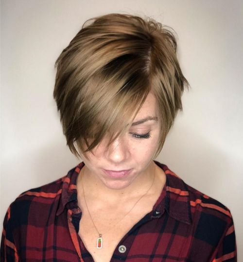 Pixie Bob for Fine Hair and Round Faces