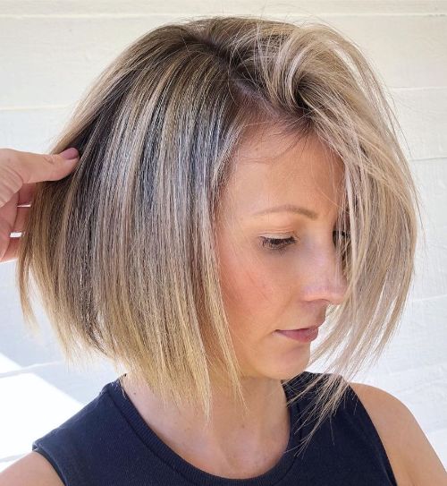 Easy to Manage Bob for Fine Hair