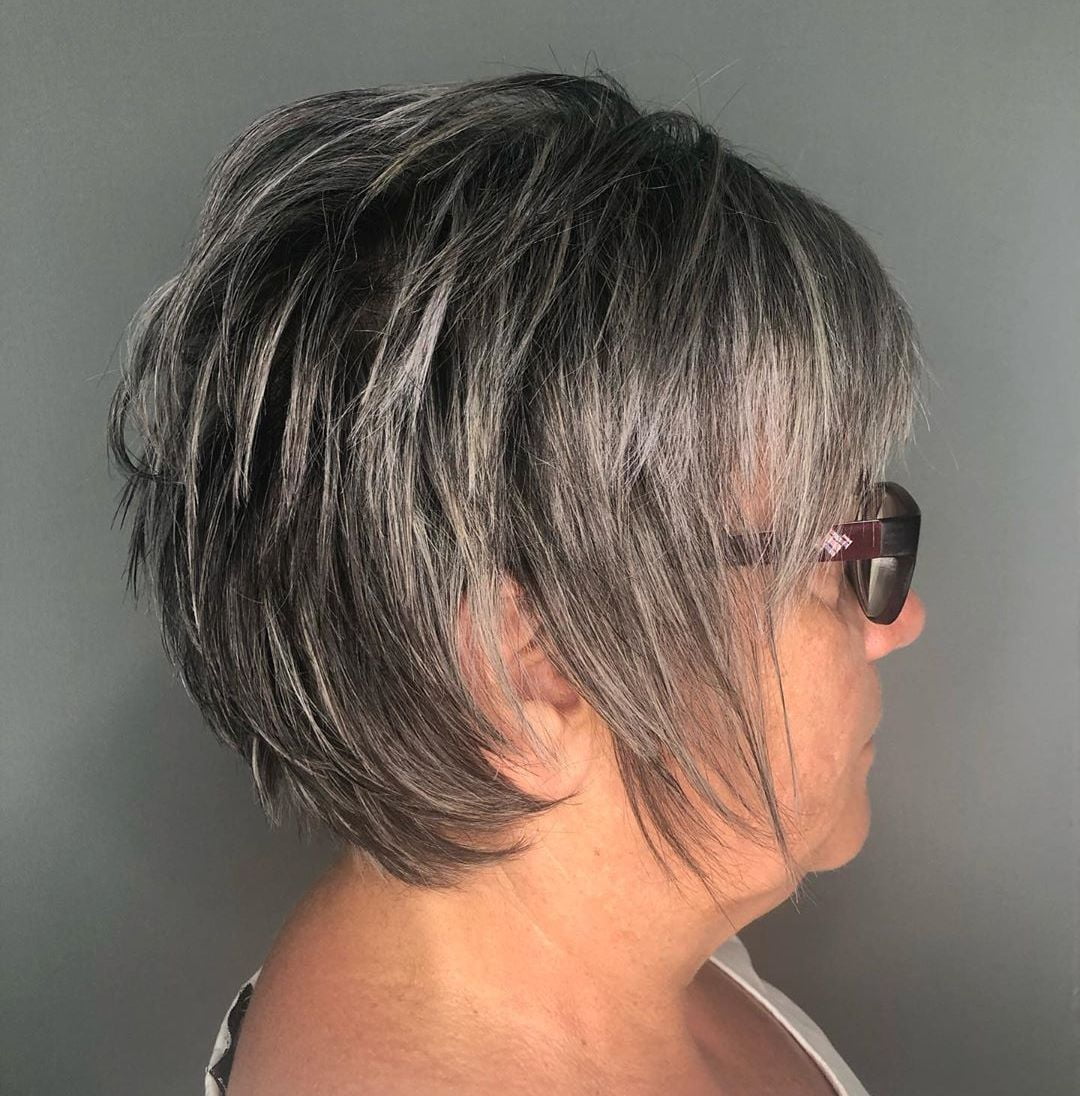 Short Piece-y Cut for Fine Hair