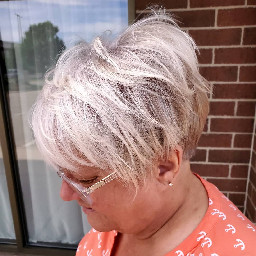 Modern Messy Pixie with Undercut