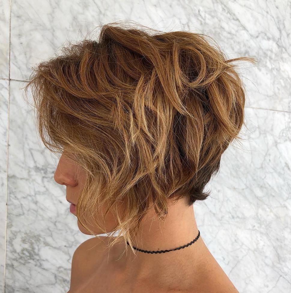 Pixie Bob for Thick Curly Hair