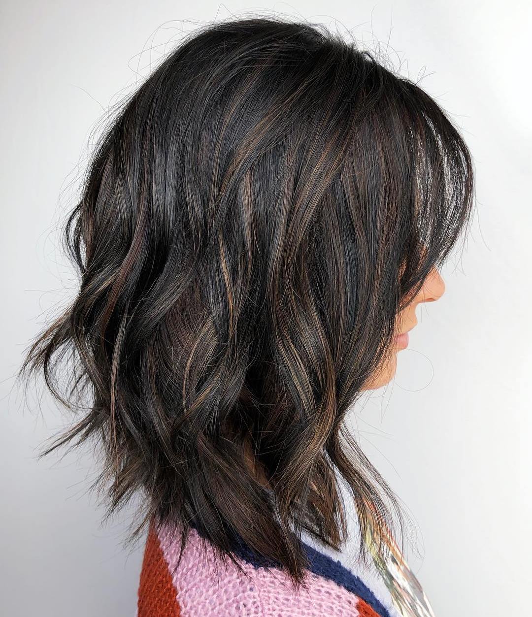 Pretty Medium Cut for Thick Curly Hair