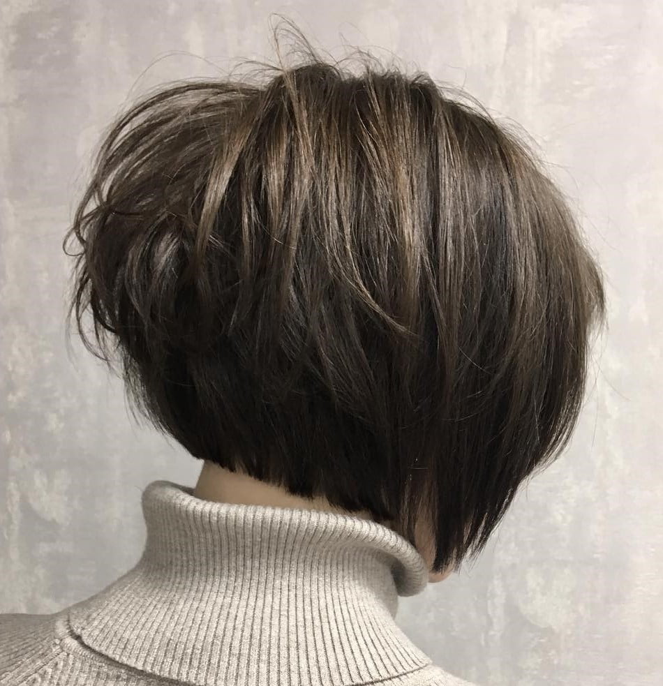 Low Maintenance Stacked Bob