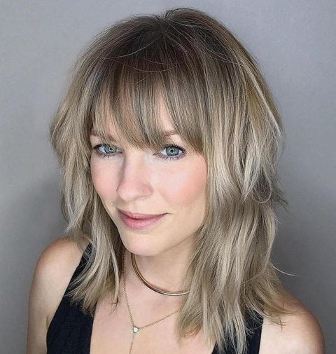 Medium Piece-y Layered Cut for Thin Hair