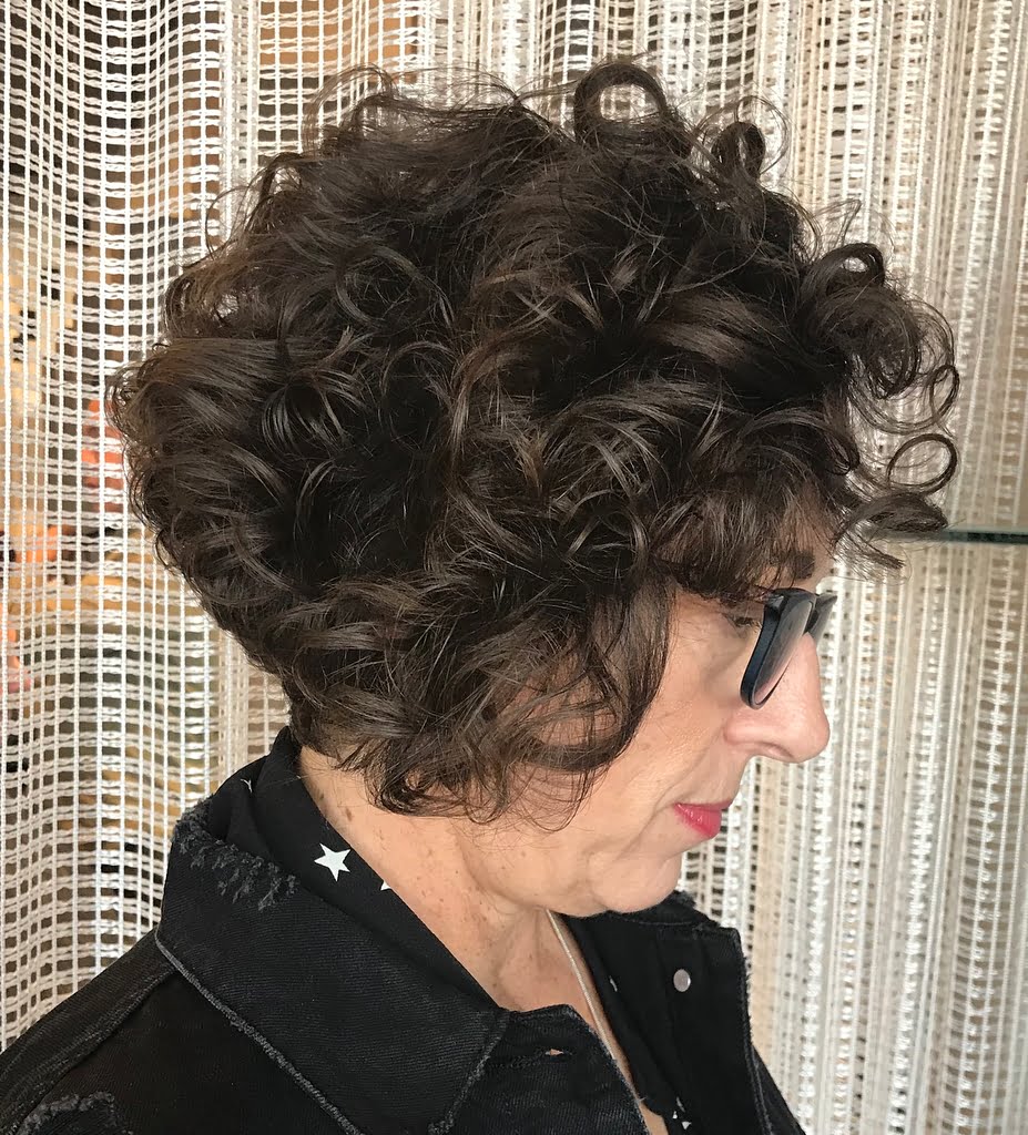 Curly Bob Haircut