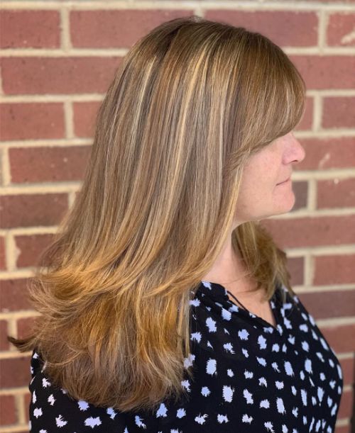 Long Haircut for Women Over 40